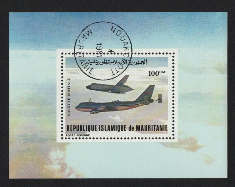 Space Shuttle - Souvenir Sheet Mauritania