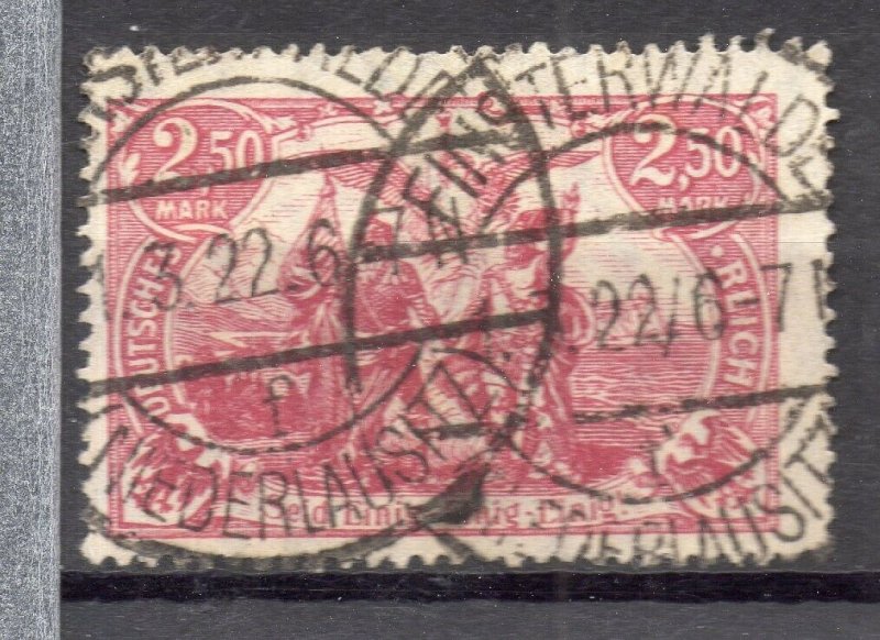 Germany 1920 Early Issue Fine Used 2.50M. NW-95690