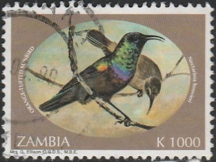 Zambia, #636 Used From 1993