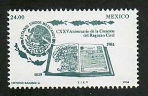 Mexico; Scott 1375; 1984;  Unused; NH