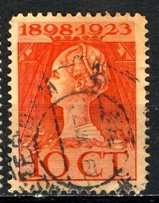 Netherlands; 1923: Sc. # 127: O/Used Single Stamp