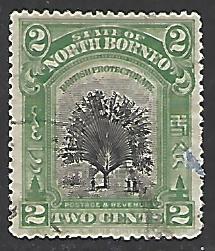 North Borneo #137 Used Single Stamp (U1)