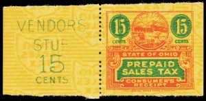 U.S. OHIO STATE REVENUES STV15  Mint (ID # 102482)