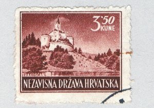 Croatia 54 Used Castle 1943 (BP85725)