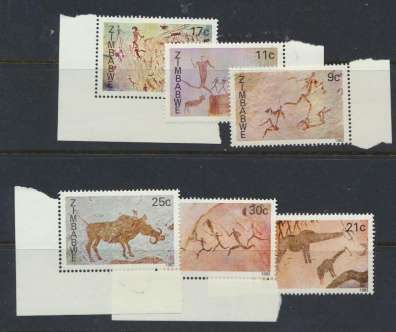 Zimbabwe SG 610 -  SG 615 set of 6 Mint Never Hinged