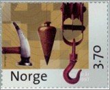 Norway Used NK 1295   Int.Philatelic exhibition NORWEX 97 3.7 Krone Multicolor