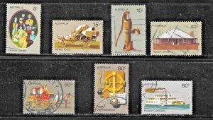 Australia (1972) - Scott # 532 - 538,  Used