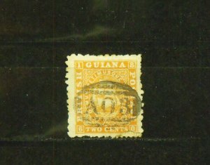 14143   BRITISH GUIANA   Used # 51                  CV$ 5.00