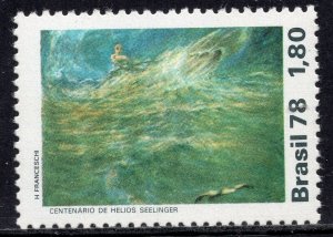 1174 - Brazil 1978 - Helios Seelinger - Painter - Art - MNH Set