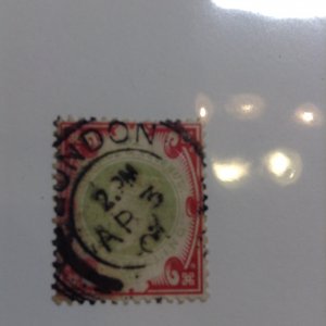 Great Britain  # 126  Used  thin spots