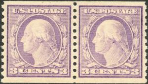 #493 XF-SUPERB OG NH PAIR WITH PFC BP3101