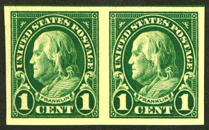 U.S. #575 MINT PAIR OG NH