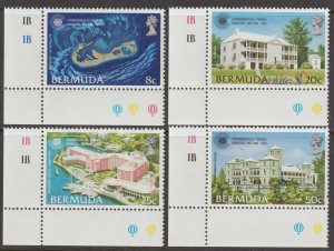 EDSROOM-16477 Bermuda 402-405 MNH 1980 Complete Commonwealth Meeting