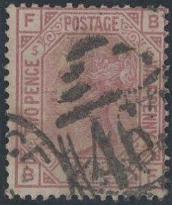 Great Britain , 6, used, plate 7. Minor faults. CV $60.00.