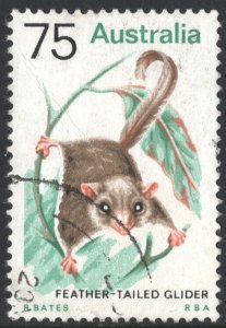 Australia SC#572 75¢ Feather-tailed Glider (1974) Used