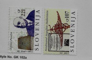 SLOVENIA Sc 515-6 NH issue of 2003 - FAMOUS MEN 