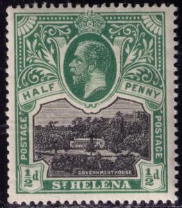 St. Helena  #  61  Mint VF  NH  Cat. $ 3.75 + NH