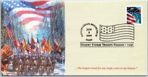 2006 FLEETWOOD U.S. PATRIOTIC SERIES DESERT STORM TROOPS PARADE (1991)