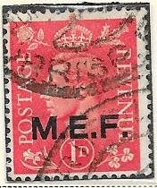 GB-Offices Abroad-Middle East Forces #1 (U) CV $4.75