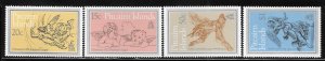 Pitcairn islands 1982 Christmas Sc 217-220 MNH A449