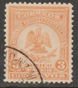 MEXICO 388, 3¢ DENVR ISSUE. SINGLE, USED. F-VF. (1598)