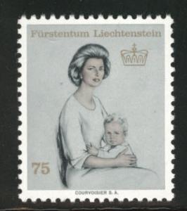 LIECHTENSTEIN Scott 404 MNH**  Princess Gina 1965 