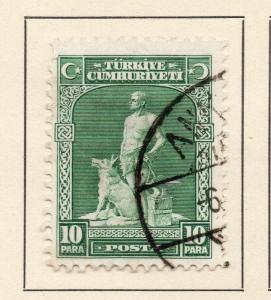 Turkey 1930 Early Issue Fine Used 10k.  230724