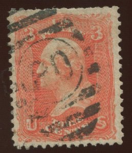 74 Washington Used Stamp with Postal Cancel with PF Cert 74TC6 HZ14