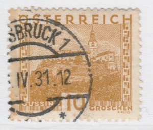 Austria 1929-30 10g Used Stamp A19P55F369-