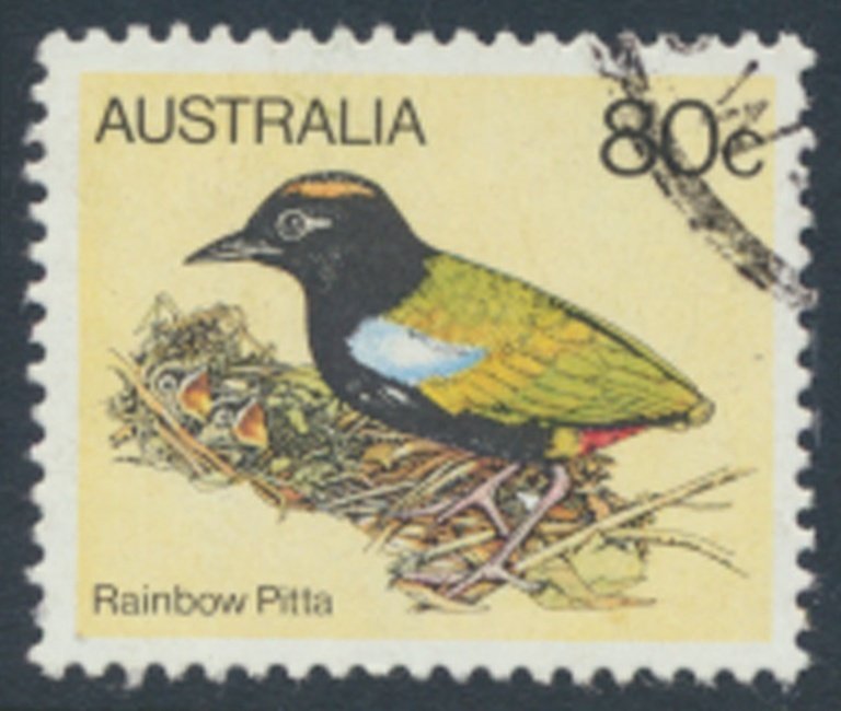 Australia SG 739  SC# 738 Used Birds Pitta see details & scans