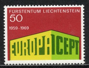 EUROPA CEPT 1969 - Liechtenstein - MNH Set