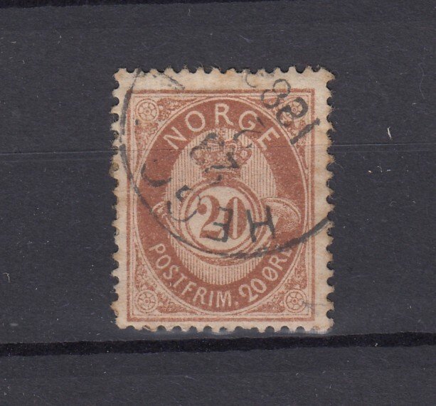 Norway 1882 20 Ore  SG76 Fine Used BP14017