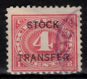 USA - Revenues - Stock Transfer - Scott RD3 w/ Circular Cancel