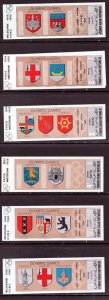 1968 Yemen Arab Republic - MNH Imperfs - Olympic Historic Banner Set of 6