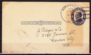 United States, Mailed in 1914. Used Postal Card ^