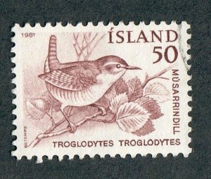 Iceland #543 used single