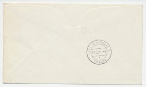 Registered cover / Postmark Liechtenstein 1957 Christmas - Madonna and Child - C