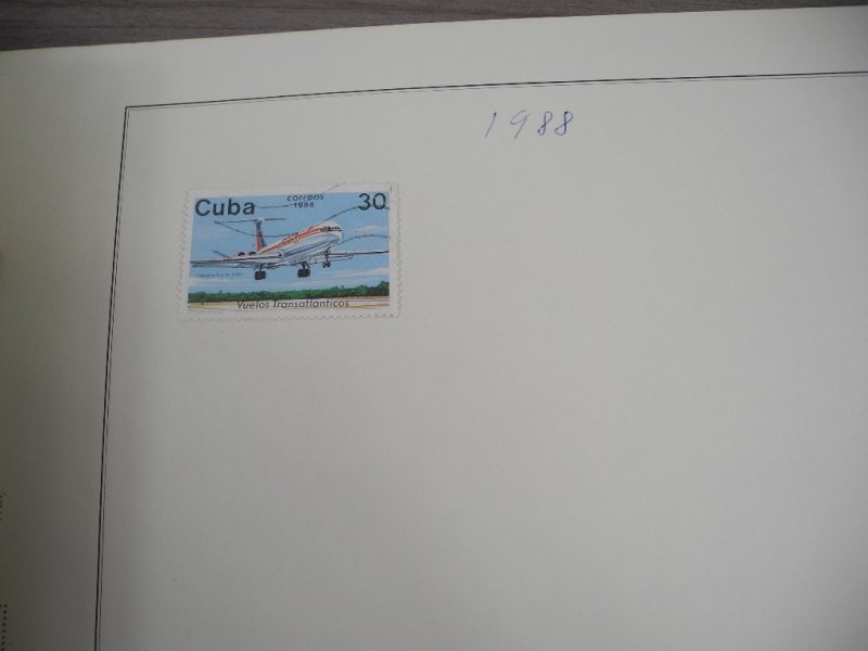 CUBA, 100s & 100s of Stamps mostly hinged on Scott pages