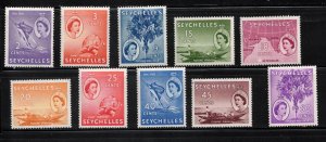 SEYCHELLES  Scott # 173//84 MH - QEII & Various Subjects Part Set