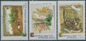 Australia 1982 SG856-858 Christmas set MNH