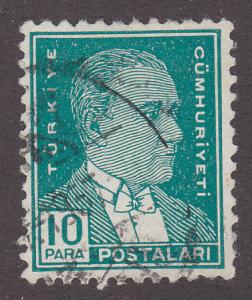 Turkey 737 President Mustafa Kemal Pasha 1931