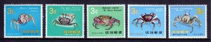 Ryukyu Islands - Scott #173-177 - MNH - SCV $1.90