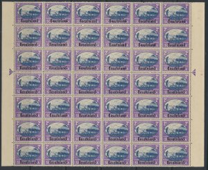 Basutoland SG 30  SC# 30  MNH 7 Rows from sheet - varieties see scans & details