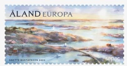 Aland islalnds Åland Finland 2024 SEPAC Beautiful Aland stamp MNH