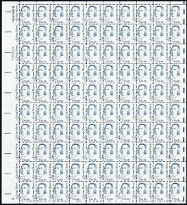 1804, MNH 18¢ Misperf Shift Error In Complete Sheet of 100 - Stuart Katz