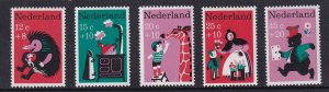 Netherlands  #B429-B433  MNH 1967  child welfare