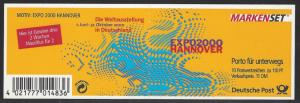Germany Scott # 2094 (10), mint nh, stamp booklet Michel # MH39IIoZ