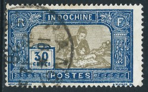 Indo-China, Sc #134, 30c Used