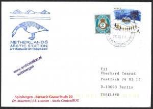 {A216} Norway 2011 Birds Netherlands Arctic Station Spitsbergen Cover