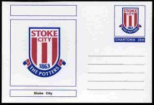 CHARTONIA, Fantasy - Stoke City - Postal Stationery Card...